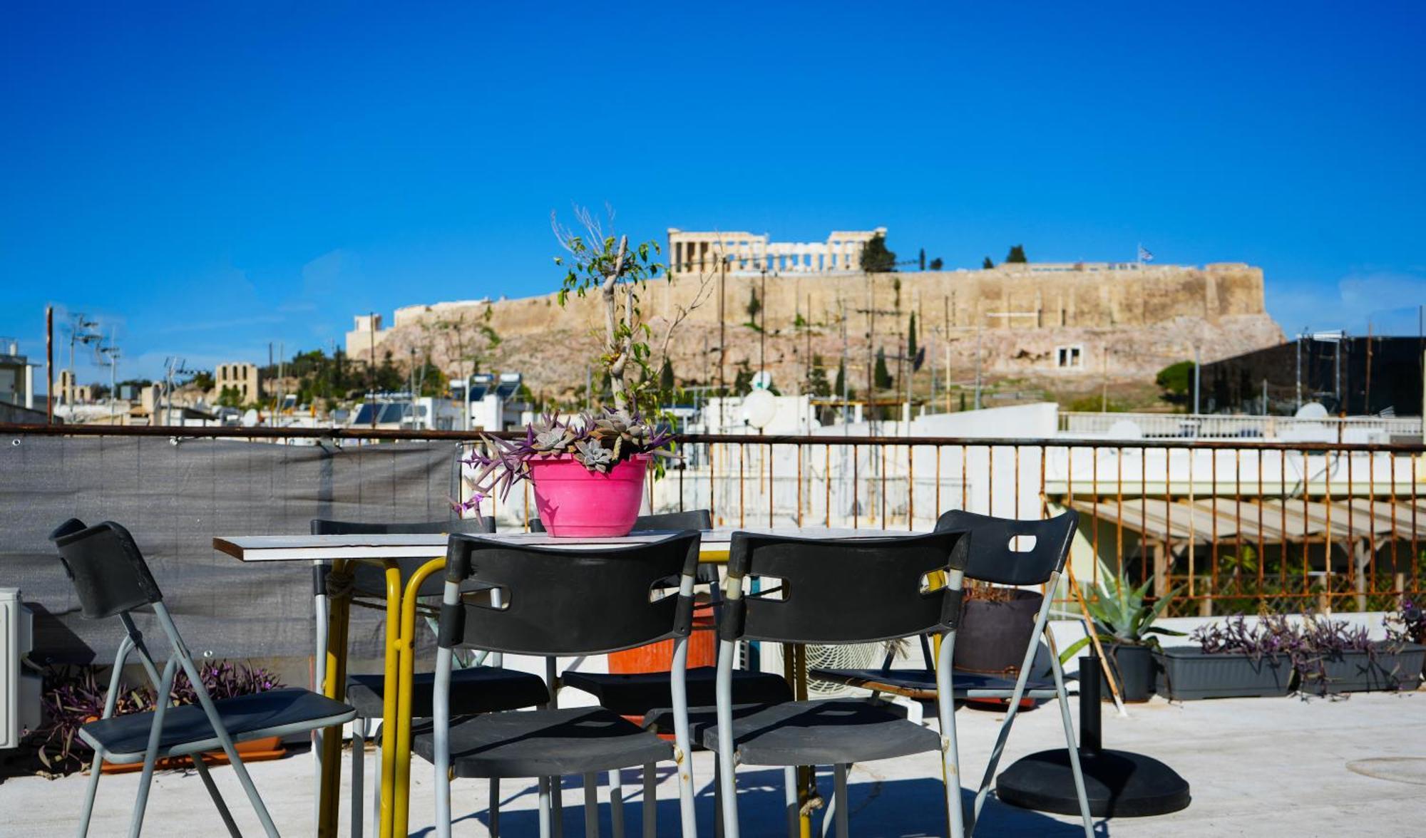 Acropolis Central Apartments Athena Bagian luar foto